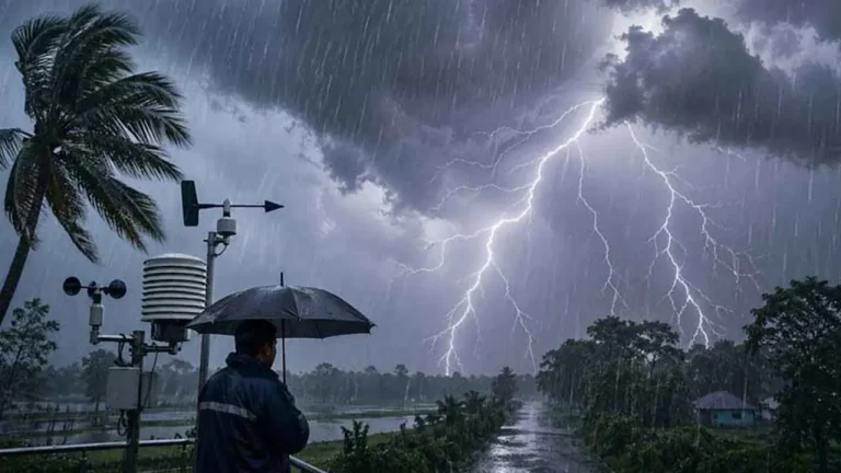 ১০ জেলায় ঝড়-বৃষ্টির শঙ্কা, নদীবন্দরে সতর্কসংকেত